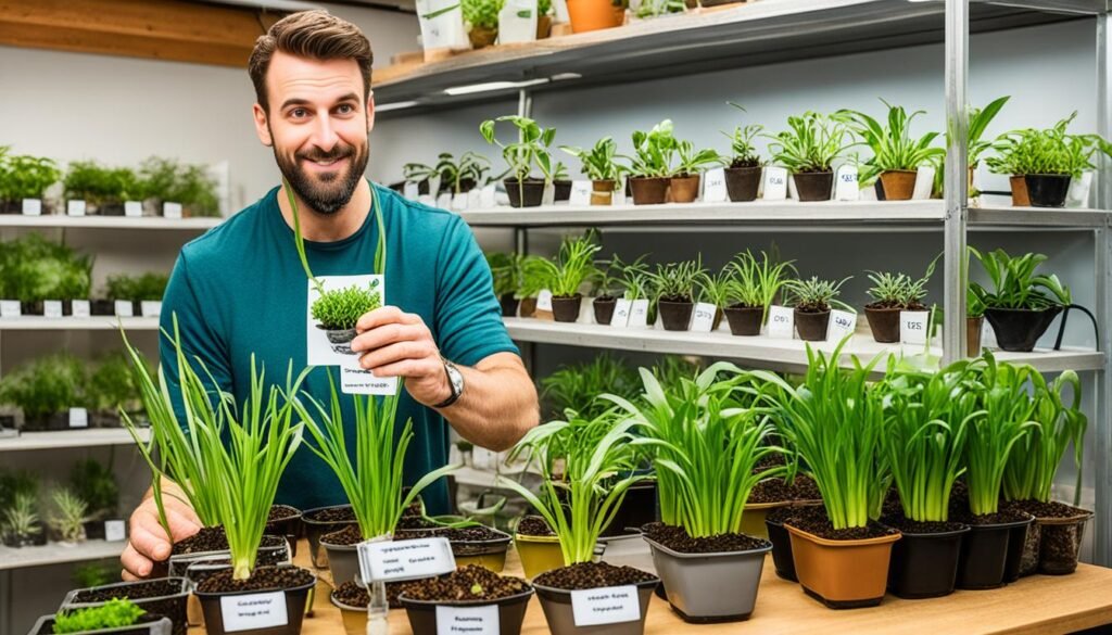 Buying Dwarf Onion and Water Onion Plants