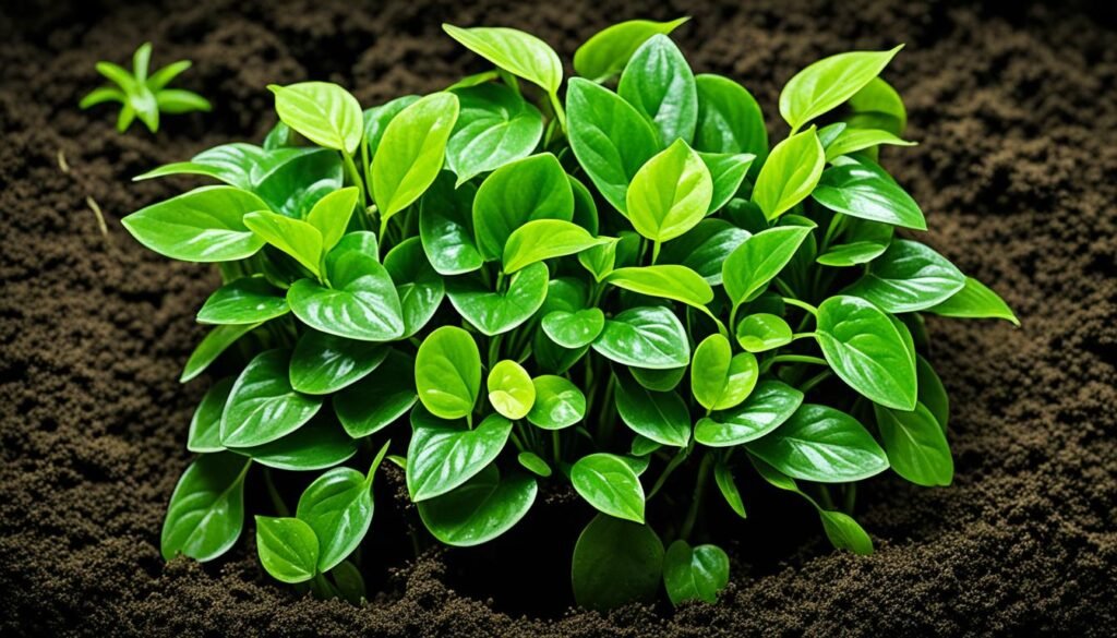 Propagation of Anubias heterophylla